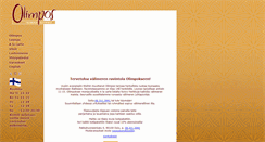 Desktop Screenshot of olimpos.fi